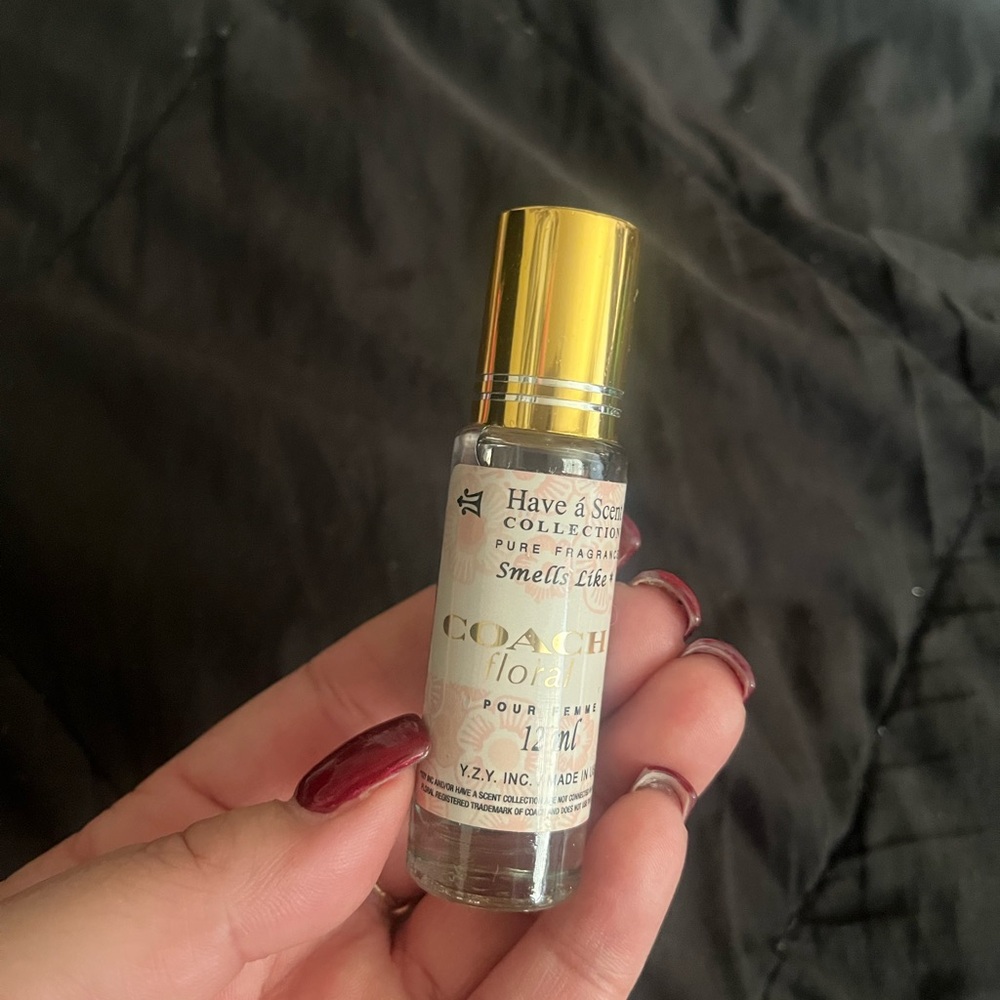 Have a Scent- Coach Floral Fragrance Rollerball with Gold Cap